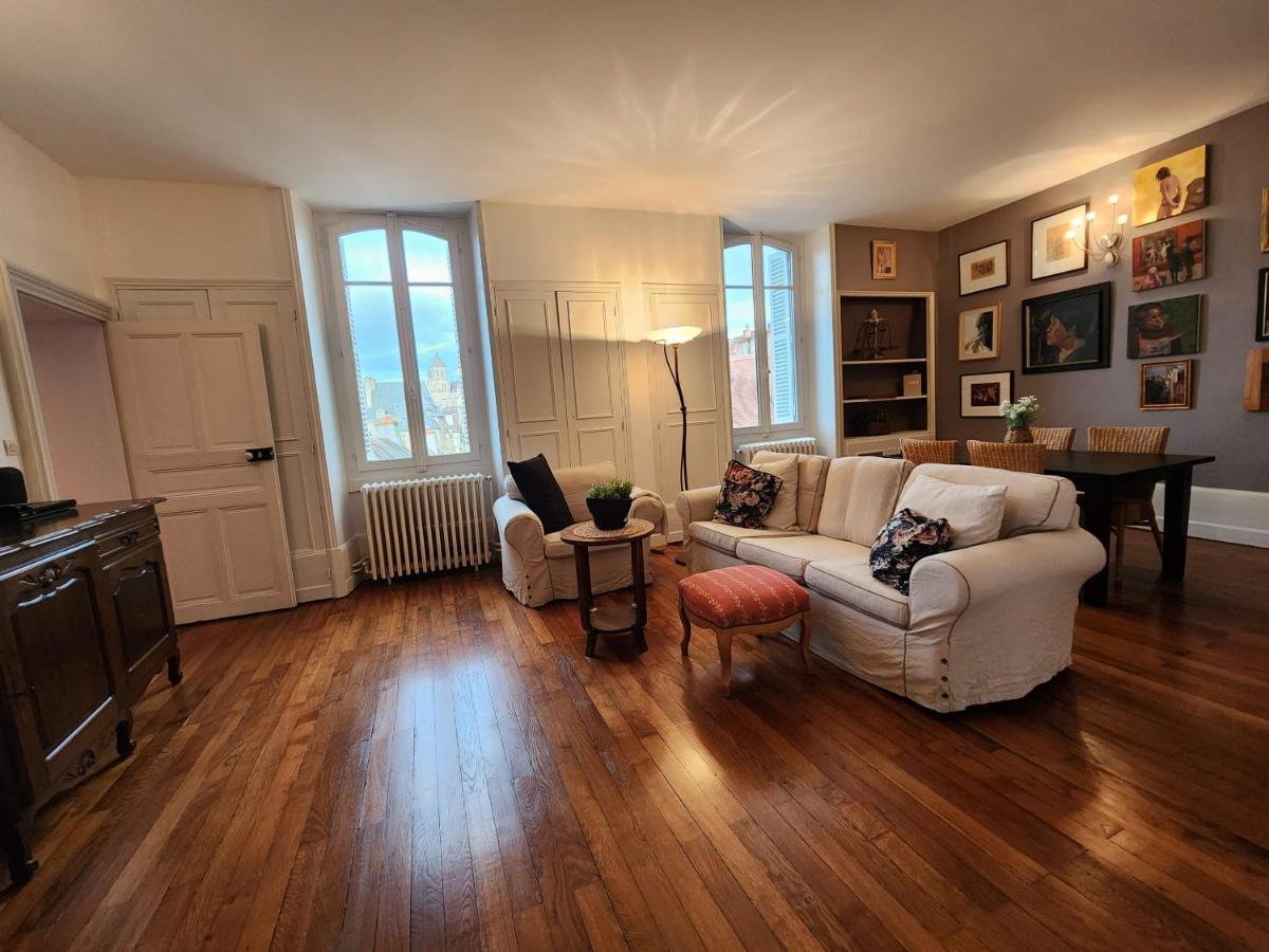 Apartment Bonnard - Best View In Dijon 90 Sqm Airconditioned Apart Eksteriør bilde
